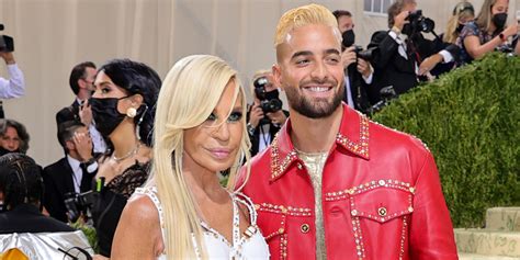 are maluma and donatella versace dating|Donatella Versace & Maluma on Their Bedazzled Met Outfits.